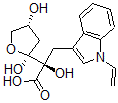 CAS 登录号：110326-15-3， (2S)-2-[(2S,4R)-2,4-二羟基四氢呋喃-2-基]-3-(1-乙烯基吲哚-3-基)-2-羟基丙酸