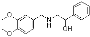 CAS#: 110339-51-0, 2-[(3,4-Dimethoxybenzyl)Amino]-1-Phenylethanol