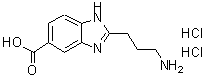 CAS#: 110356-08-6, 2-(3-Aminopropyl)-1H-Benzimidazole-5-Carboxylic Acid Dihydrochloride