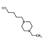 CAS 登录号：110439-00-4， 4-(4-乙基-1-哌嗪基)-1-丁醇