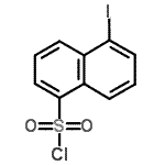 CAS 登录号：110448-35-6， 5-碘-1-萘磺酰基氯化物