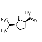 CAS 登录号：110452-53-4， (5S)-5-异丙基-D-脯氨酸