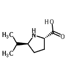 CAS 登录号：110452-58-9， (5S)-5-异丙基-L-脯氨酸