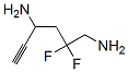 CAS#: 110483-06-2, 2,2-Difluorohex-5-Yne-1,4-Diamine