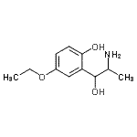 CAS#: 110492-83-6, 2-(2-Amino-1-Hydroxypropyl)-4-Ethoxyphenol