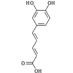 CAS#: 110501-70-7, (2E,4E)-5-(3,4-Dihydroxyphenyl)-2,4-Pentadienoic Acid