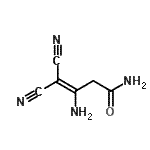 CAS 登录号：110568-63-3， 3-氨基-4,4-二氰基-3-丁烯酰胺