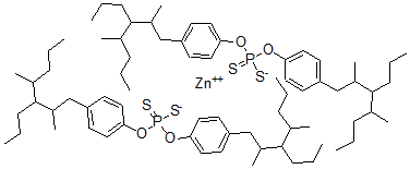 CAS#: 11059-65-7, Zinc Bis[4-(2,4-Dimethyl-3-Propylheptyl)Phenoxy]-Sulfanylidene-Sulfidophosphorane