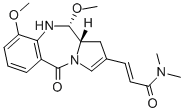 CAS#: 110652-72-7, (E)-3-[(6R)-4,6-Dimethoxy-11-Oxo-5,6,6a,7-Tetrahydropyrrolo[5,1-c][1,4]Benzodiazepin-8-Yl]-N,N-Dimethylprop-2-Enamide