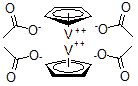 CAS#: 11077-92-2, Tetrakis(m-acetato)di-p-cyclopentadienyldivanadium
