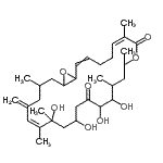 CAS#: 110786-78-2, (6Z,20Z)-13,14,17,19-Tetrahydroxy-7,10,12,19,20,24-Hexamethyl-22-Methylene-9,27-Dioxabicyclo[24.1.0]Heptacosa-2,6,20-Triene-8,15-Dione