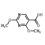 CAS#: 110821-07-3, 2,4-Dimethoxy-5-Pyrimidinecarboxylic Acid