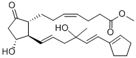 CAS#: 110845-89-1, Methyl (E)-7-[(1R,2R,3R)-2-[(1E,5E)-6-(1-Cyclopentenyl)-4-Hydroxy-4-Methylhexa-1,5-Dienyl]-3-Hydroxy-5-Oxocyclopentyl]Hept-4-Enoate