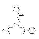 CAS#: 110874-22-1, 2-(Acetoxymethoxy)-1,3-Propanediyl Dibenzoate