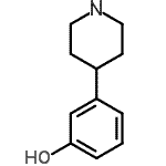 CAS#: 110878-71-2, 3-(4-Piperidinyl)Phenol