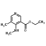 CAS 登录号：110960-69-5， 乙基5-甲基-4-(甲基氨基)烟酸酯