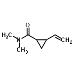 CAS#: 111002-02-9, N,N-Dimethyl-2-Vinylcyclopropanecarboxamide