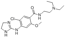 CAS#: 111049-28-6, 5-Chloro-N-(2-Diethylaminoethyl)-4-(4,5-Dihydro-1H-Imidazol-2-Ylamino)-2-Methoxybenzamide