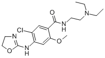 CAS 登录号：111049-33-3， 5-氯-N-(2-二乙基氨基乙基)-4-(4,5-二氢-1,3-恶唑-2-基氨基)-2-甲氧基苯甲酰胺