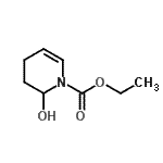 CAS 登录号：111054-55-8， 乙基2-羟基-3,4-二氢-1(2H)-吡啶羧酸酯