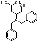 CAS 登录号：111060-53-8， 2-(二苄基氨基)-4-甲基-1-戊醇