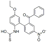 CAS#: 111093-27-7, [[2-[2-(Benzoyl)-4-Nitrophenyl]-4-Ethoxyphenyl]Amino]Methanethioic S-Acid