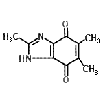 CAS#: 111210-06-1, 2,5,6-Trimethyl-1H-Benzimidazole-4,7-Dione