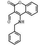 CAS 登录号：111222-25-4， 4-(苄基氨基)-2-氧代-2H-苯并吡喃-3-甲醛
