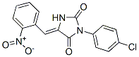CAS#: 111243-96-0, (5Z)-3-(4-Chlorophenyl)-5-[(2-Nitrophenyl)Methylidene]Imidazolidine-2,4-Dione