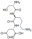 CAS 登录号：111245-28-4， (2S)-2-[[(2S)-6-氨基-2-[[(2S)-2-氨基-3-羟基丙酰基]氨基]己酰]氨基]丁二酸