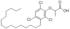 CAS#: 111253-99-7, 2-(2,4,6-Trichloro-3-Pentadecylphenoxy)Propanoic Acid