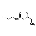 CAS#: 111278-19-4, N-[(2-Sulfanylethyl)Carbamoyl]Propanamide