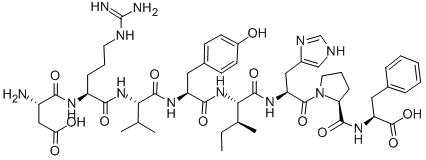 CAS#: 11128-99-7, (3S)-3-Amino-4-[[(2S)-5-(Diaminomethylideneamino)-1-[[(2S)-1-[[(2S)-1-[[(2S,3S)-1-[[(2S)-1-[(2S)-2-[[(2S)-1-Hydroxy-1-Oxo-3-Phenylpropan-2-Yl]Carbamoyl]Pyrrolidin-1-Yl]-3-(3H-Imidazol-4-Yl)-1-Oxopropan-2-Yl]Amino]-3-Methyl-1-Oxopentan-2-Yl]Amino]-3-(4-Hydroxyphenyl)-1-Oxopropan-2-Yl]Amino]-3-Methyl-1-Oxobutan-2-Yl]Amino]-1-Oxopentan-2-Yl]Amino]-4-Oxobutanoic Acid