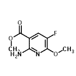 CAS#: 111374-71-1, Methyl 2-Amino-5-Fluoro-6-Methoxynicotinate