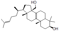 CAS#: 111420-56-5, (3S,10S,13R,14S,17R)-14-(Hydroxymethyl)-4,4,10,13-Tetramethyl-17-[(2R)-6-Methylhept-5-En-2-Yl]-2,3,5,6,7,11,12,15,16,17-Decahydro-1H-Cyclopenta[a]Phenanthren-3-Ol