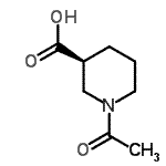 CAS#: 111479-21-1, (3S)-1-Acetyl-3-Piperidinecarboxylic Acid