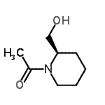 CAS#: 111479-27-7, 1-[(2R)-2-(Hydroxymethyl)-1-Piperidinyl]Ethanone