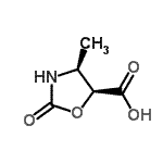 CAS#: 111492-07-0, (4S,5S)-4-Methyl-2-Oxo-1,3-Oxazolidine-5-Carboxylic Acid