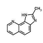 CAS#: 111532-38-8, 2-Methyl-1H-Imidazo[4,5-h]Quinoline