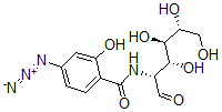 CAS 登录号：111583-52-9， 4-叠氮基-2-羟基-N-[(2R,3R,4R,5R)-3,4,5,6-四羟基-1-氧代己烷-2-基]苯甲酰胺