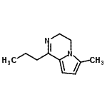 CAS#: 111609-54-2, 6-Methyl-1-Propyl-3,4-Dihydropyrrolo[1,2-a]Pyrazine