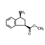 CAS 登录号：111634-91-4， 甲基(1R,3S)-3-氨基-1-茚满羧酸酯