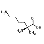 CAS 登录号：111656-41-8， 2-甲基-L-赖氨酸