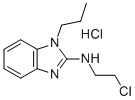 CAS 登录号：111678-92-3， 1-丙基-2-(2-氯乙基氨基)苯并咪唑盐酸盐