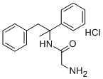 CAS 登录号：111686-79-4， 2-氨基-N-(1-甲基-1,2-二苯基乙基)乙酰胺盐酸盐