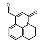 CAS#: 111724-62-0, 5-Oxo-2,3-Dihydro-1H,5H-Pyrido[3,2,1-Ij]Quinoline-7-Carbaldehyde