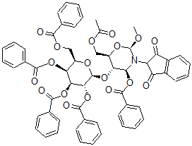 CAS#: 111730-29-1, Methyl 6-O-Acetyl-3-O-Benzoyl-4-O-(2,3,4,6-Tetra-O-Benzoylgalactopyranosyl)-2-Deoxy-2-Phthalimidoglucopyranoside