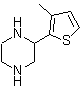 CAS#: 111760-31-7, 2-(3-Methyl-2-Thienyl)Piperazine