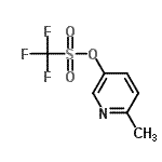 CAS 登录号：111770-91-3， 6-甲基-3-吡啶基三氟甲烷磺酸酯