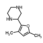 CAS#: 111781-41-0, 2-(3,5-Dimethyl-2-Furyl)Piperazine
